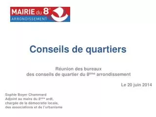 conseils de quartiers
