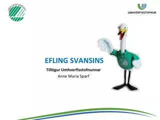 efling svansins