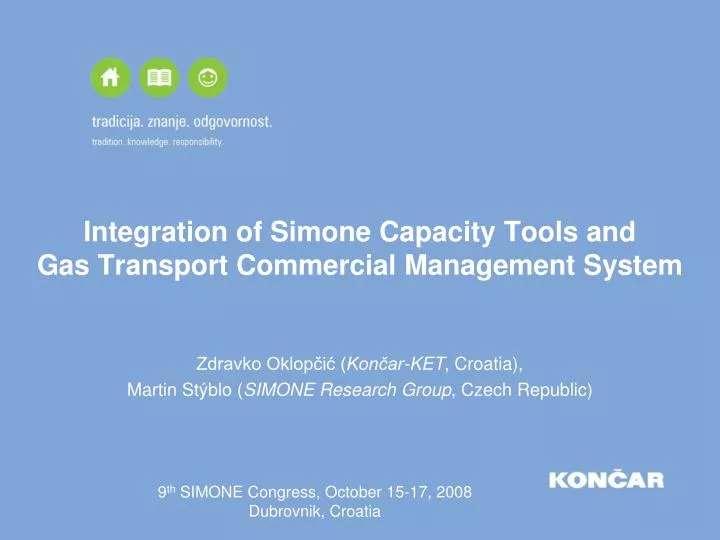integration of simone capacity tools and gas transport commercial management system