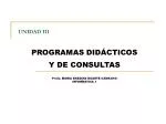 UNIDAD III - slide 1