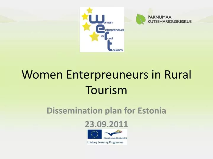 women enterpreuneurs in rural tourism