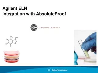 Agilent ELN Integration with AbsoluteProof