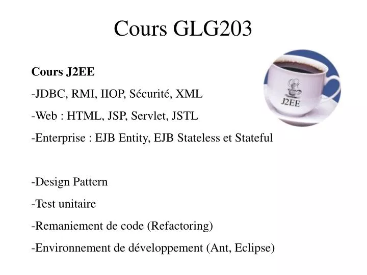cours glg203