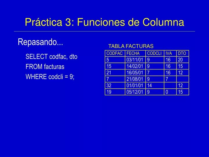 pr ctica 3 funciones de columna