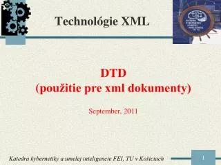 technol gie xml