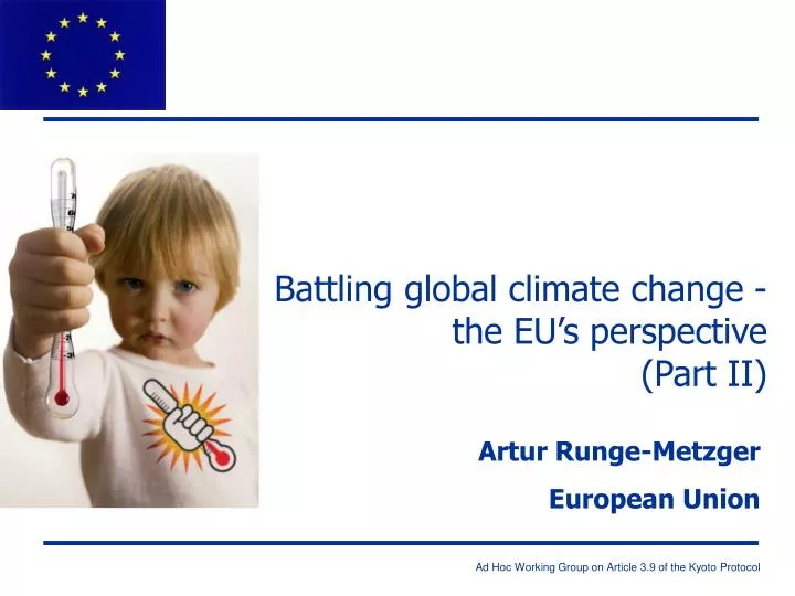 battling global climate change the eu s perspective part ii