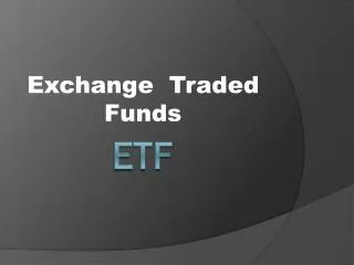 ETF