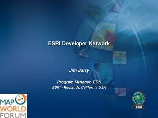 ESRI Developer Network