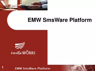 EMW SmsWare Platform