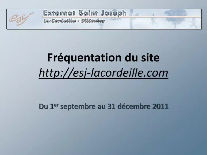 fr quentation du site http esj lacordeille com