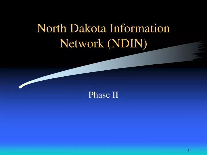 north dakota information network ndin