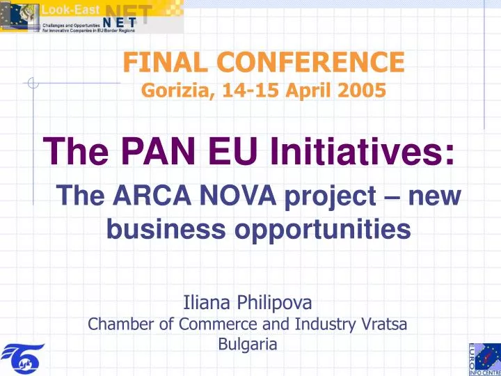 the pan eu initiatives