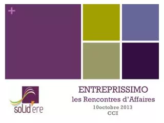 entreprissimo les rencontres d affaires