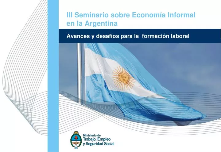 iii seminario sobre econom a informal en la argentina