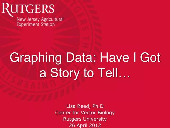 graphing data have i got a story to tell