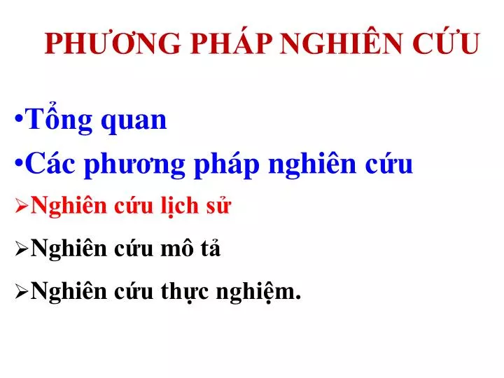 ph ng ph p nghi n c u