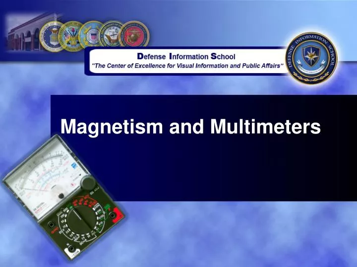 magnetism and multimeters