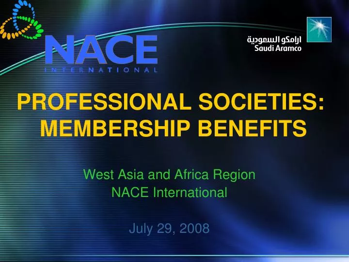 professional societies membership benefits