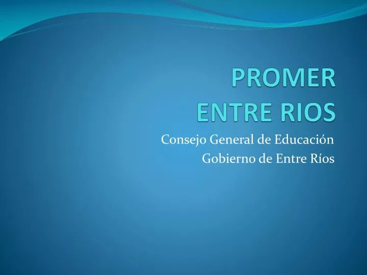 promer entre rios