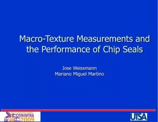 Macro-Texture Measurements and the Performance of Chip Seals