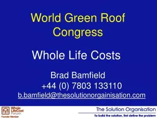 World Green Roof Congress