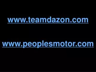 teamdazon peoplesmotor