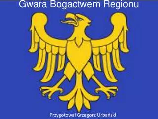 gwara bogactwem regionu