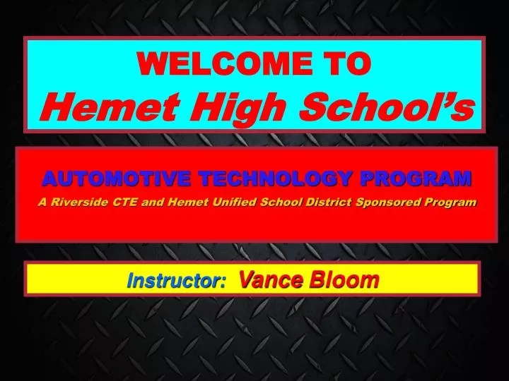 welcome to hemet high school s