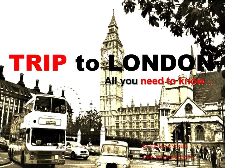 trip to london