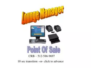 Lounge Manager
