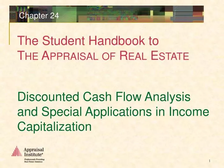 discounted cash flow analysis and special applications in income capitalization