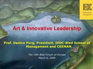 Art &amp; Innovative Leadership