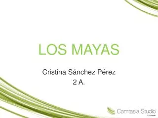 los mayas