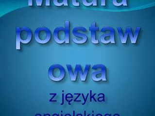 matura podstawowa