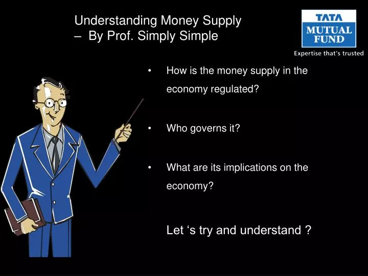 understanding money supply by prof simply simple