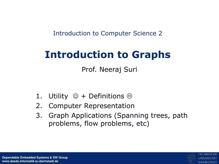 introduction to computer science 2 introduction to graphs