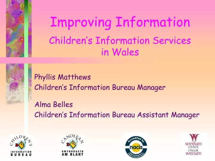 improving information children s information services in wales