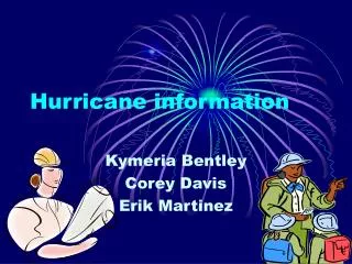 Hurricane information