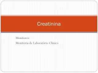 creatinina
