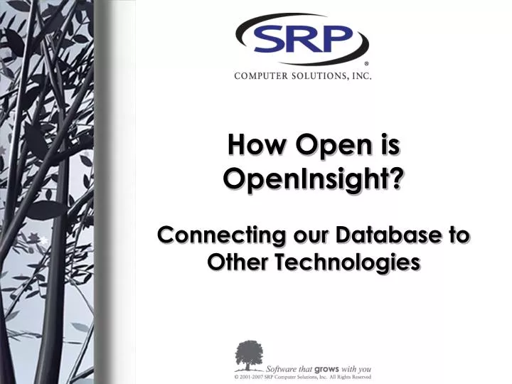 how open is openinsight