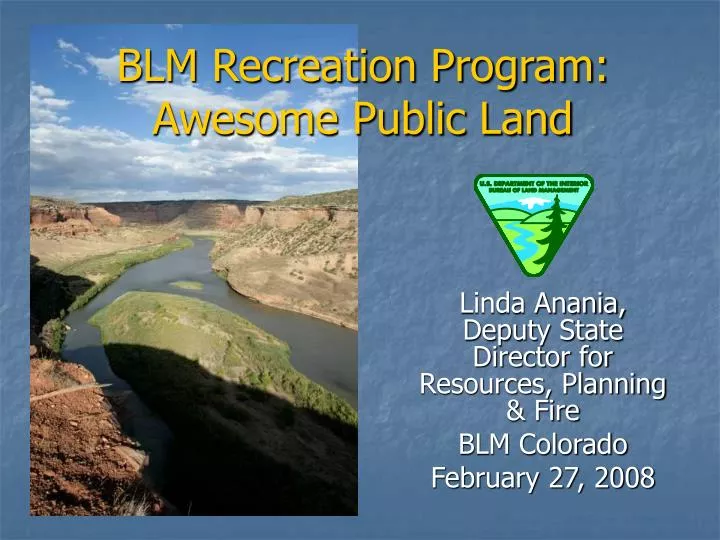blm recreation program awesome public land