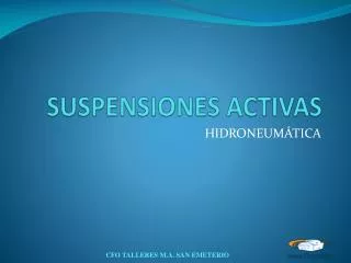 suspensiones activas