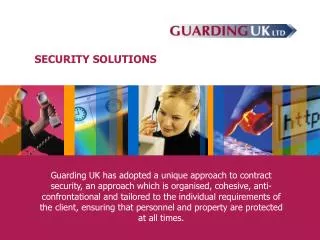 SECURITY SOLUTIONS