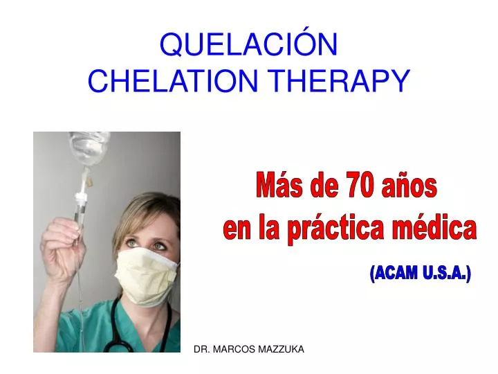 quelaci n chelation therapy
