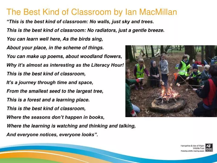the best kind of classroom by ian macmillan