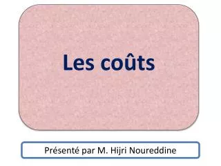 les co ts