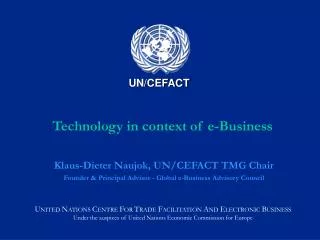Technology in context of e-Business