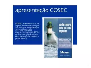 apresenta o cosec