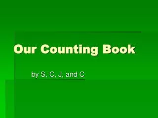Our Counting Book
