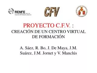 proyecto c f v creaci n de un centro virtual de formaci n